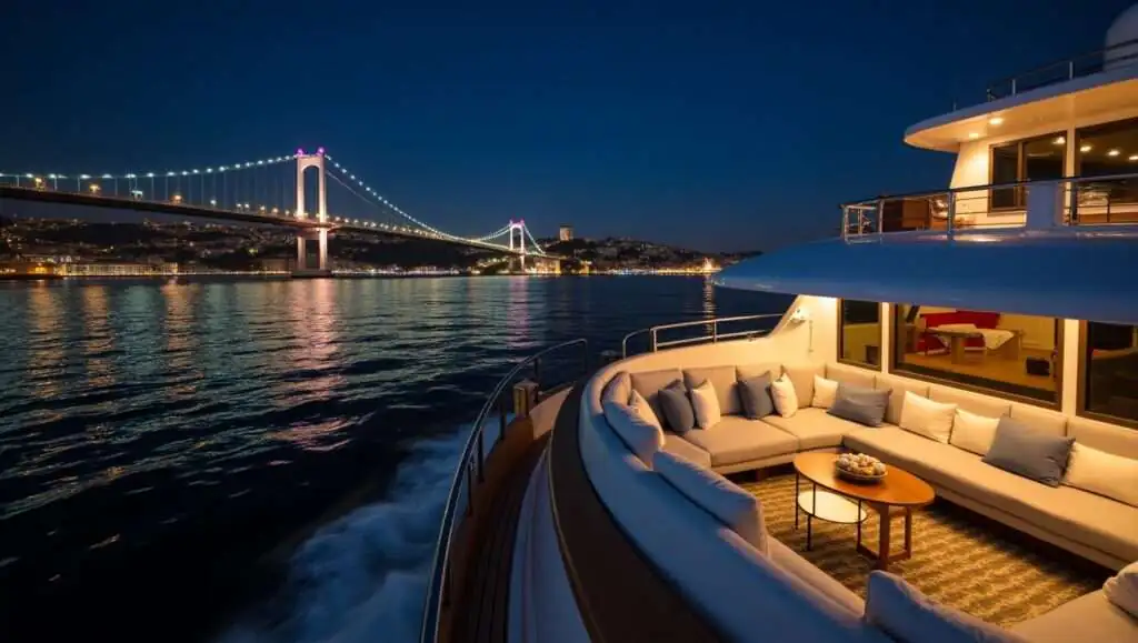 İstanbul Boğazı’nda lüks yat kiralama